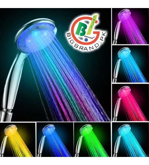 7 Colors Color LED Lights Shower 